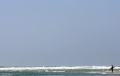 Praia na Ilha de Faro.